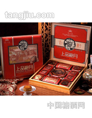 日威月饼上品鲍月1380g