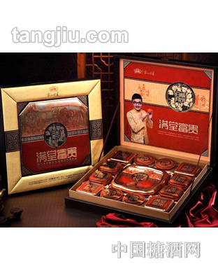 日威月饼满堂富贵1970g