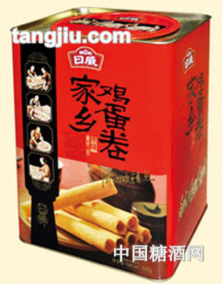 日威家乡鸡蛋卷500g