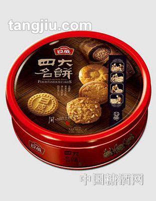日威四大名饼（红罐）480g