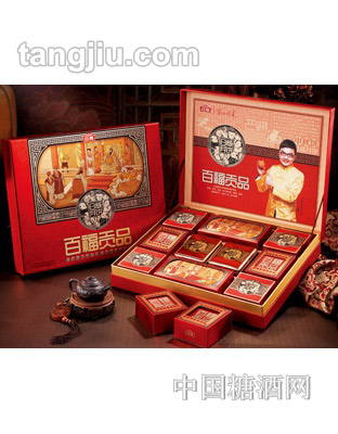 日威月饼百福贡品（新版）960g