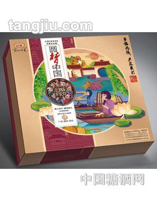 日威月饼圆梦中国755g