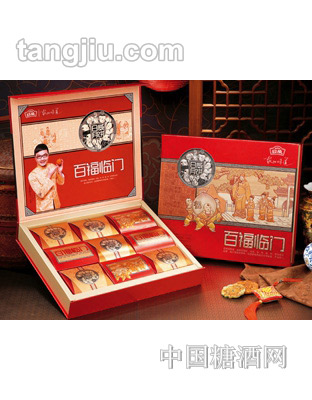日威月饼百福临门650g