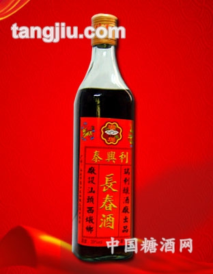 泰舆利长春酒39度