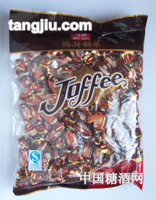 瑞群巧克力夹心太妃糖(棕)475g