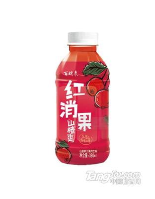 红消果山楂爽380ml