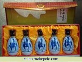 53度青花瓶汾酒100ml&#215;5