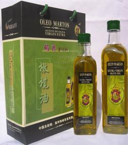 初榨橄榄油750ML/500ML配套礼品装~瑞爵商标