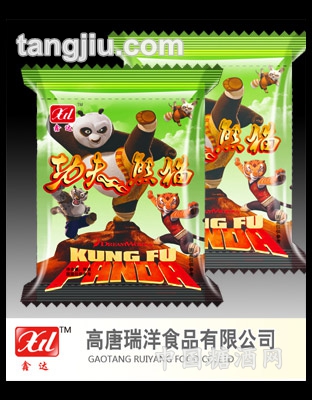 鑫达膨化食品功夫熊猫