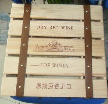 供应郑州四支红酒木盒六支红酒木盒现货