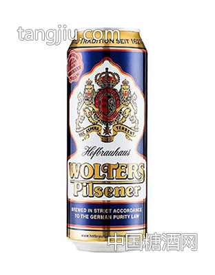 德国沃勒啤酒500ML听装黄啤
