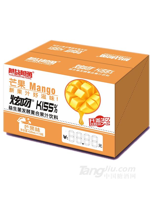 炫吻芒果汁箱装-420mlx15