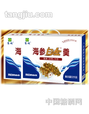 赛瑞新品海参白金羹250ml