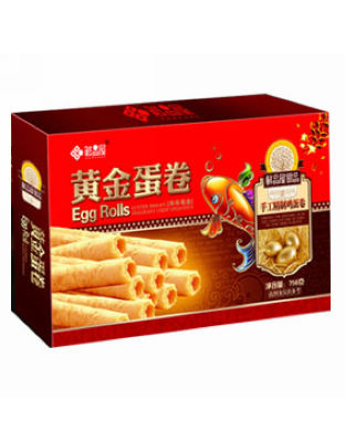 鲜品屋756g黄金蛋卷