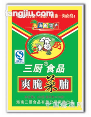 120克袋装爽脆菜脯