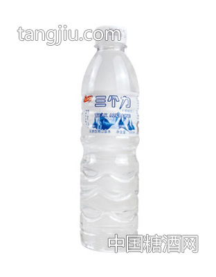 三个力天然饮用山泉水500ml