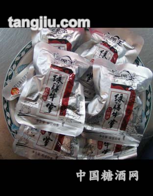 红烧味绿膳牛掌