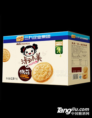 淑小美猴菇巧脆饼干2.6kg
