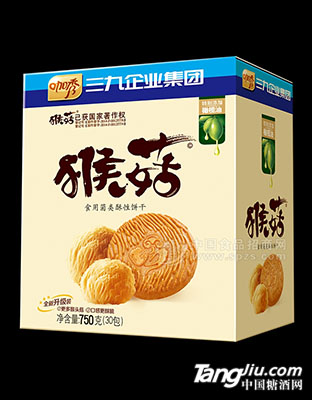 猴菇饼干750g