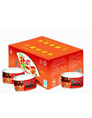 辣三丁罐头