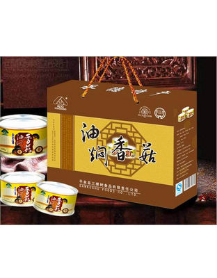 油焖香菇罐头礼盒