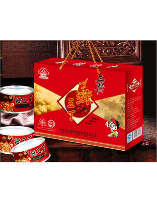 辣三丁罐头礼盒