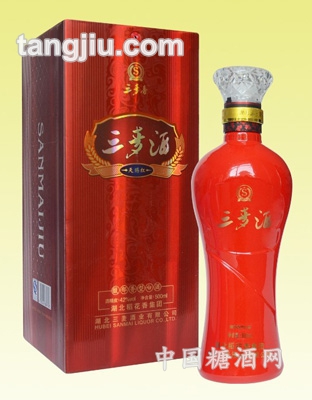 三麦香酒天赐红