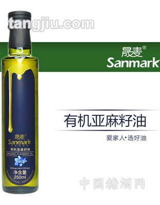 有机冷榨亚麻籽油250ml