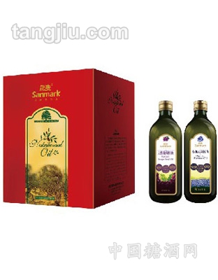 初榨橄榄油1L红色经典礼盒