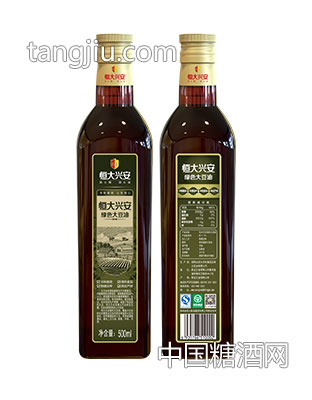 绿色大豆油