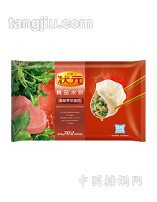 702克三全状元精品水饺荠菜
