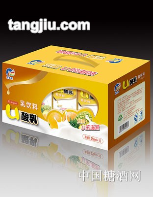 三色鸽U酸乳250ml