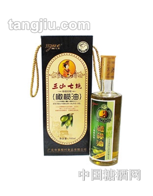 三山七绝橄榄油500ml礼盒