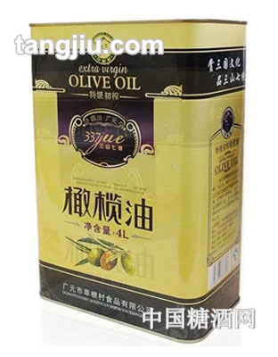 三山七绝橄榄油桶装4L
