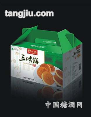 三峡饼绿色 礼盒