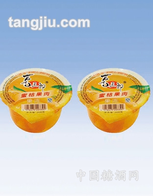 喜三郎80口径蜜桔果肉果冻