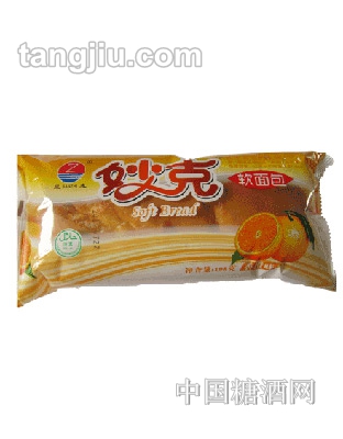 三志妙克软面包橙味58g