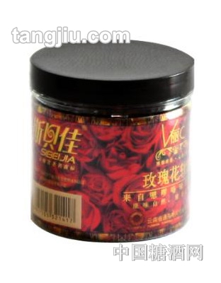 斯贝佳玫瑰花软糖-瓶装