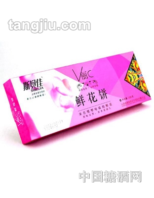 斯贝佳玫瑰花饼-108g