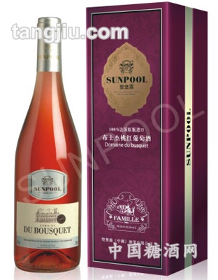 布士杰桃红葡萄酒2