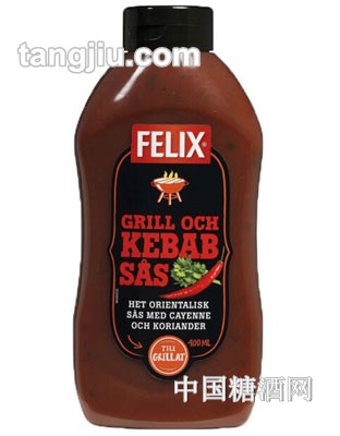 菲力斯烟熏味烧烤酱400ml