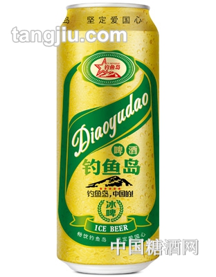 钓鱼岛啤酒冰啤-易拉罐500ml
