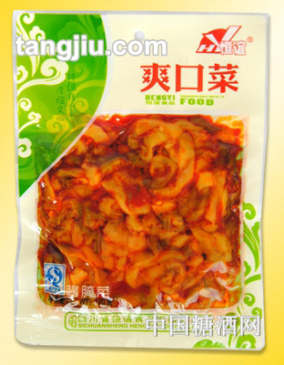 恒谊老爽口菜120g
