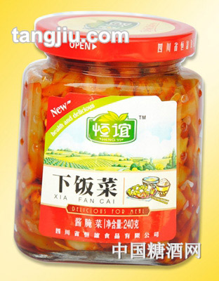 恒谊下饭菜240g