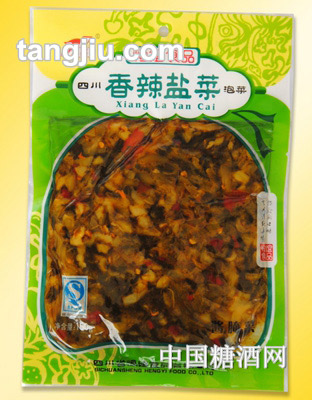 恒谊香辣盐菜160g