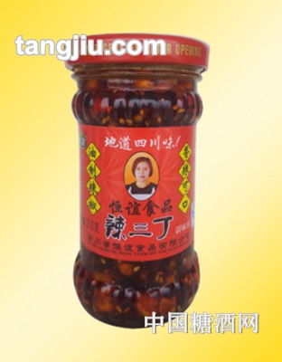 恒谊辣三丁210g