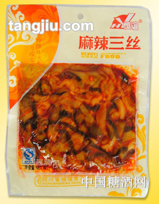 恒谊老麻辣三丝120g