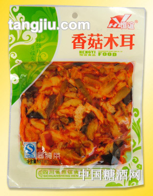 恒谊老香菇木耳120g