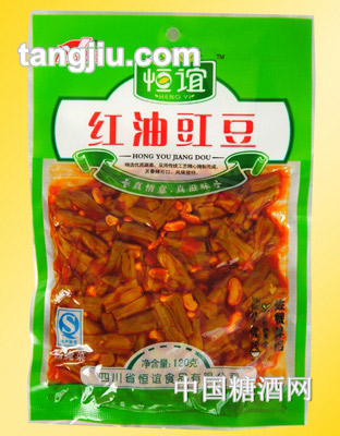 恒谊新红油豇豆120g