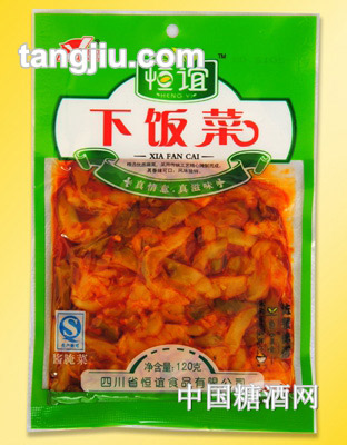 恒谊新下饭菜120g